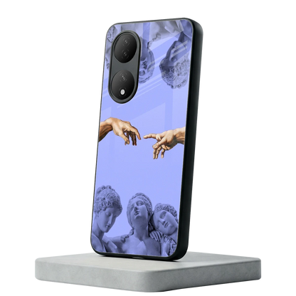 Sculpted Elegance Vivo-y100 mobile cover | shockproof glass phone case