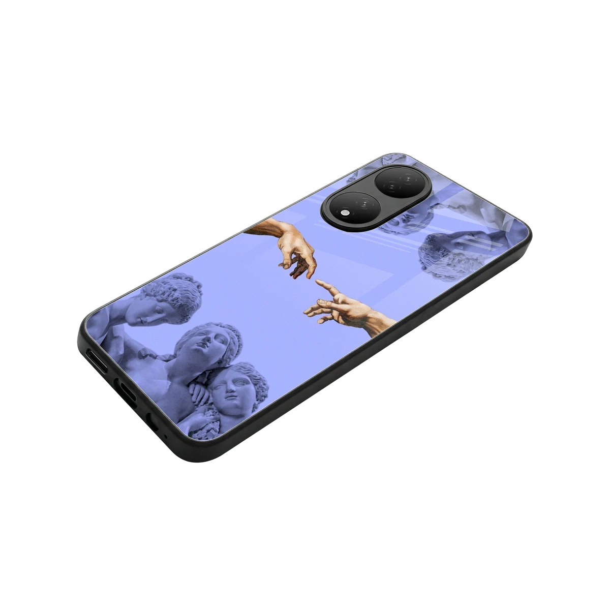 Sculpted Elegance stylish phone case for Vivo-y100 | glossy glass and slim fit