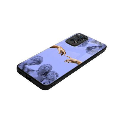 Sculpted Elegance stylish phone case for redmi note 11 pro | glossy glass and slim fit
