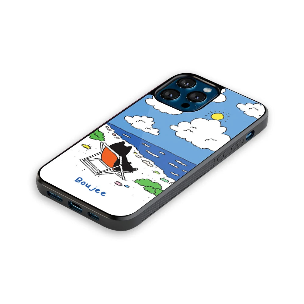 Luxury Glass Back Mobile Cover for iPhone, Samsung Galaxy, OnePlus, Pixel, Redmi & More