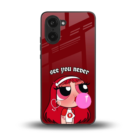 See You Never back phone cover | glass case for oneplus nord ce5 5g