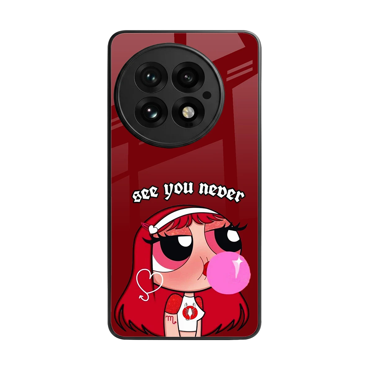 See You Never back phone cover | glass case for oneplus 13