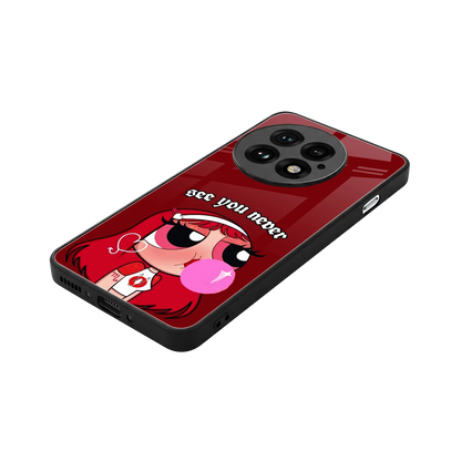 See You Never stylish phone case for oneplus 13 | glossy glass and slim fit
