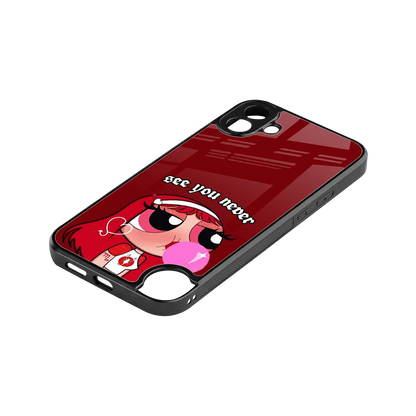 See You Never stylish phone case for cmf nothing phone 1 | glossy glass and slim fit