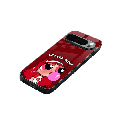 See You Never stylish phone case for google pixel 10 pro xl | glossy glass and slim fit