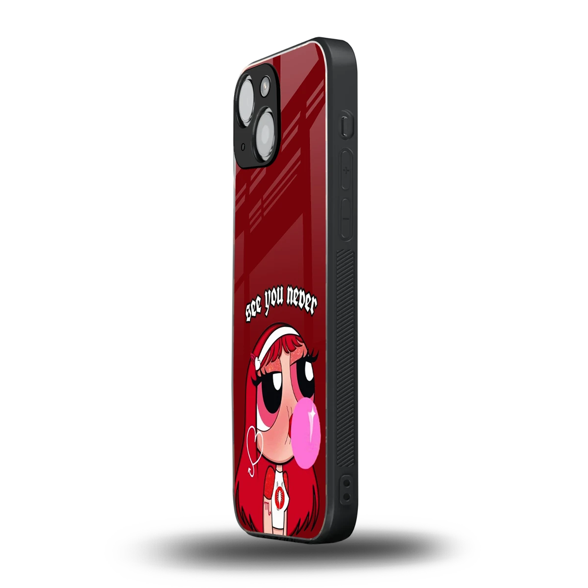 See You Never iphone 13 mini mobile cover | shockproof glass phone case