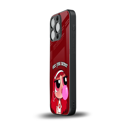 See You Never iphone 13 pro mobile cover | shockproof glass phone case