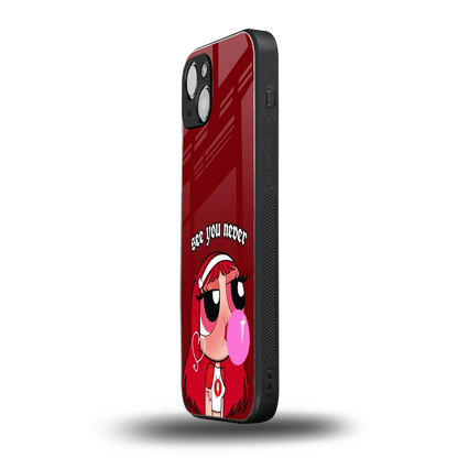 See You Never iphone 15 mobile cover | shockproof glass phone case