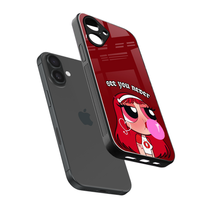 See You Never Phone Case for Iphone 16 | Glass Case