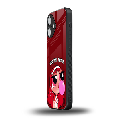 See You Never Phone Case for Iphone 16 | Glass Case