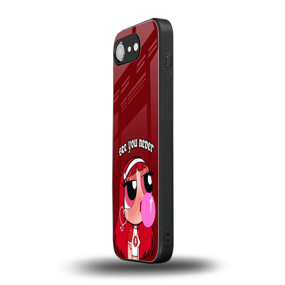 See You Never iphone 16e mobile cover | shockproof glass phone case