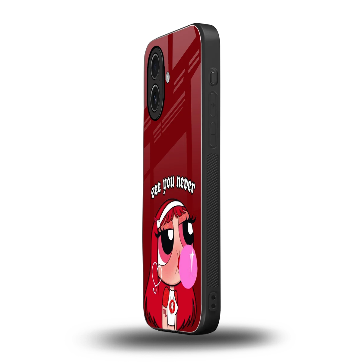 See You Never iphone 17 mobile cover | shockproof glass phone case