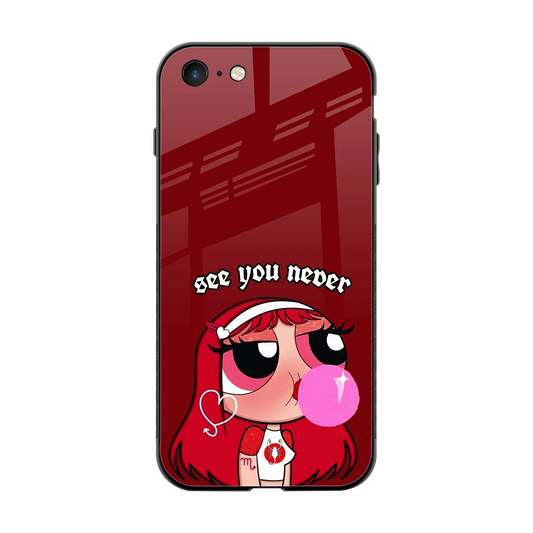 See You Never back phone cover | glass case for iphone 7
