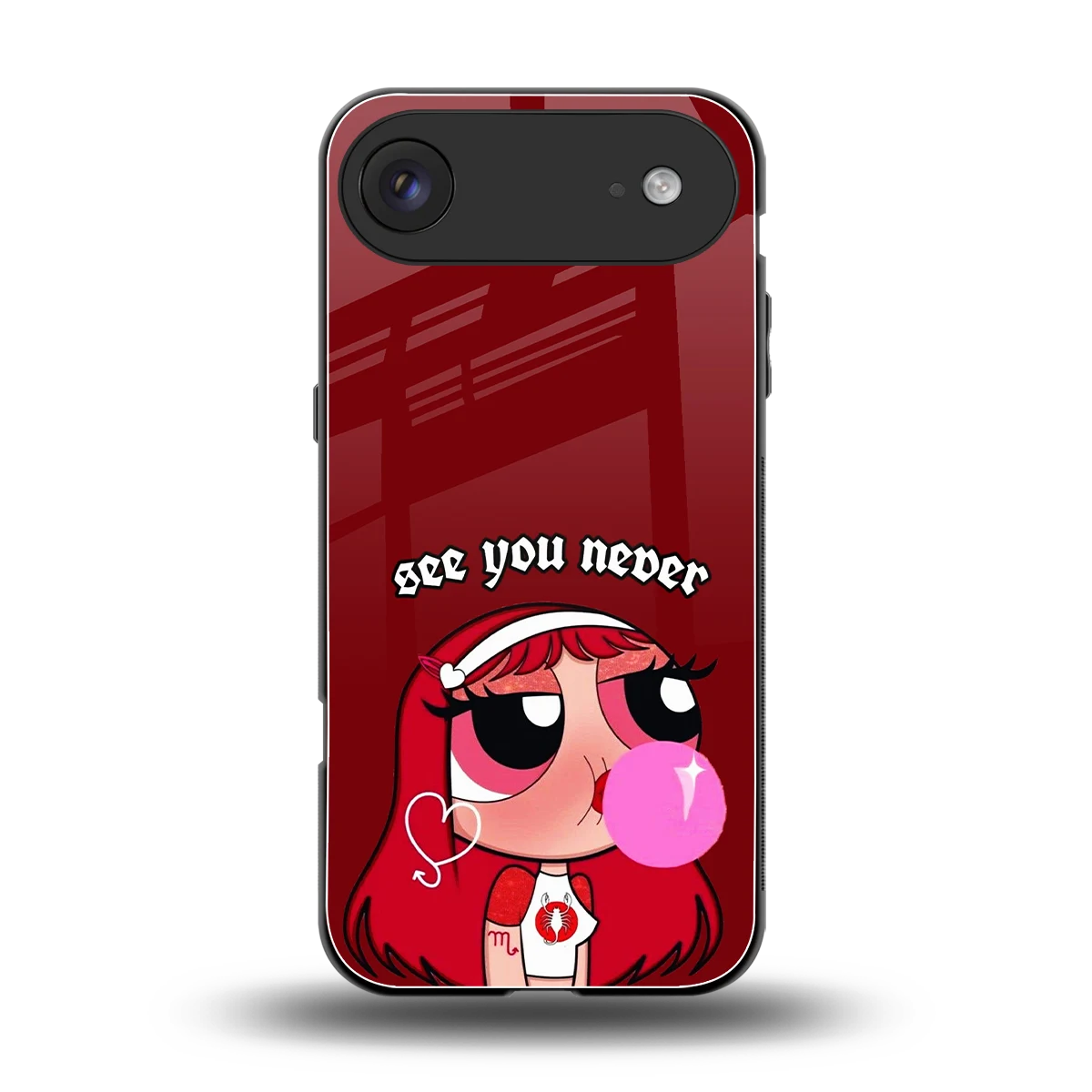 See You Never back phone cover | glass case for iphone air