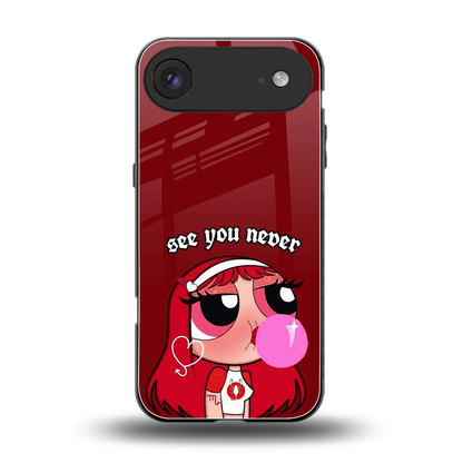 See You Never back phone cover | glass case for iphone air
