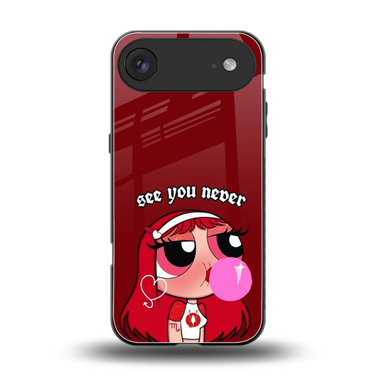 See You Never back phone cover | glass case for iphone air