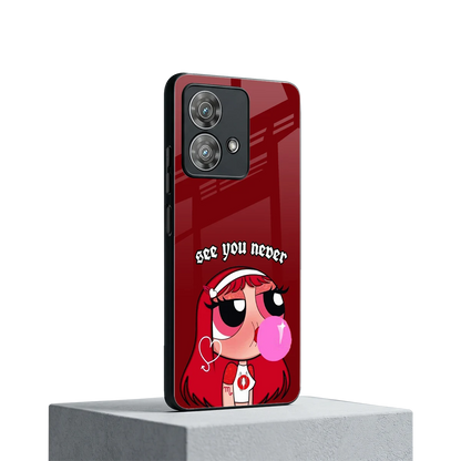 See You Never motorola edge 40 neo 5g mobile cover | shockproof glass phone case