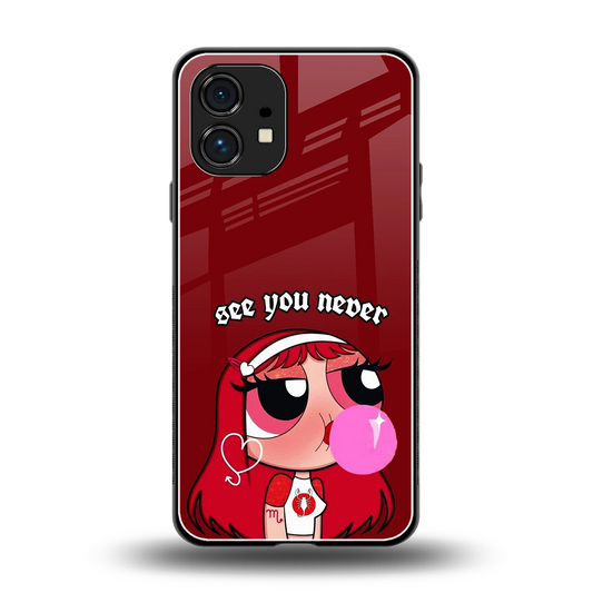 See You Never back phone cover | glass case for nothing phone 1