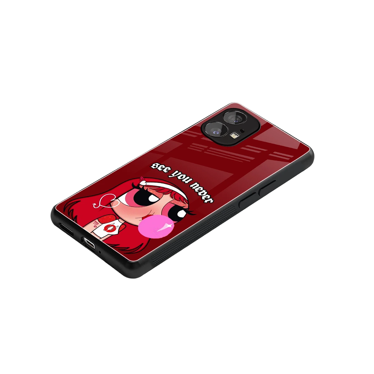 See You Never stylish phone case for nothing phone 1 | glossy glass and slim fit