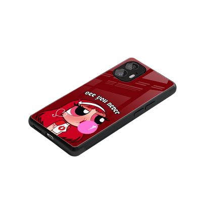 See You Never stylish phone case for nothing phone 2 | glossy glass and slim fit