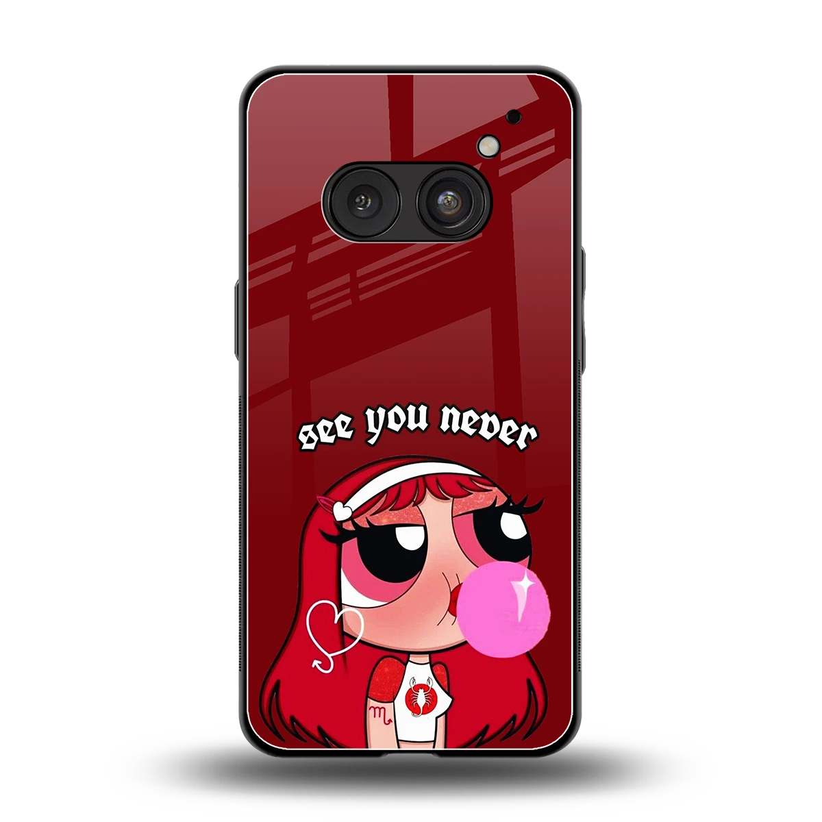 See You Never back phone cover | glass case for nothing phone 2a plus
