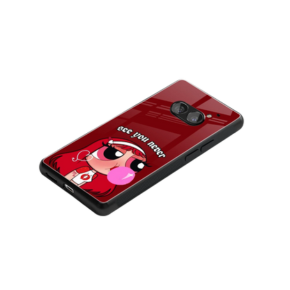 See You Never stylish phone case for nothing phone 2a plus | glossy glass and slim fit