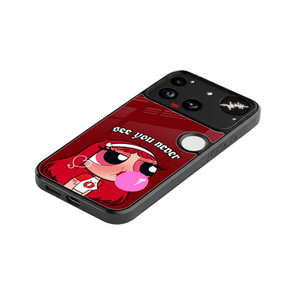 See You Never stylish phone case for nothing phone 3 | glossy glass and slim fit