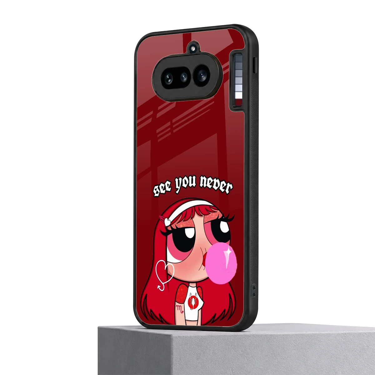 See You Never nothing phone 4a mobile cover | shockproof glass phone case