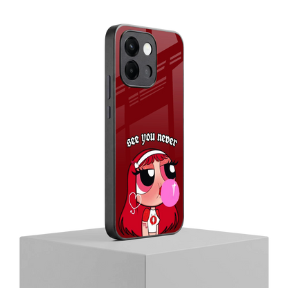 See You Never oneplus 13s mobile cover | shockproof glass phone case