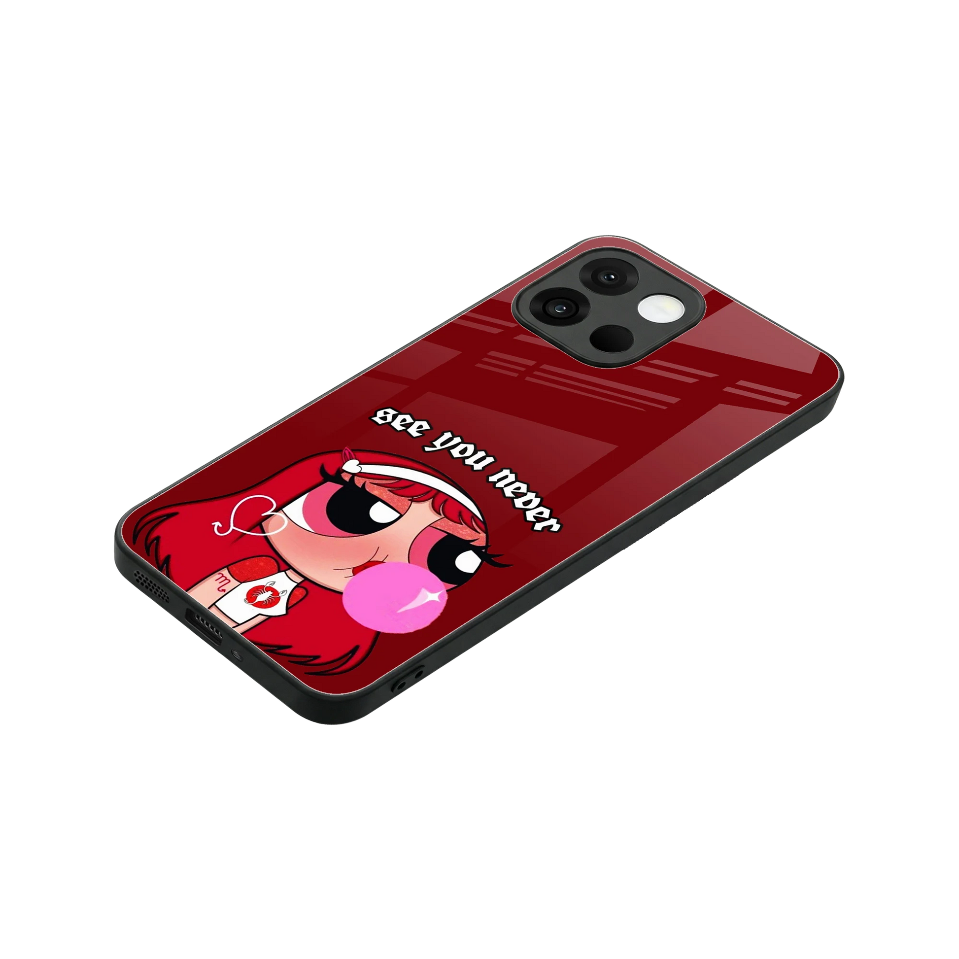 See You Never stylish phone case for oneplus 13s | glossy glass and slim fit