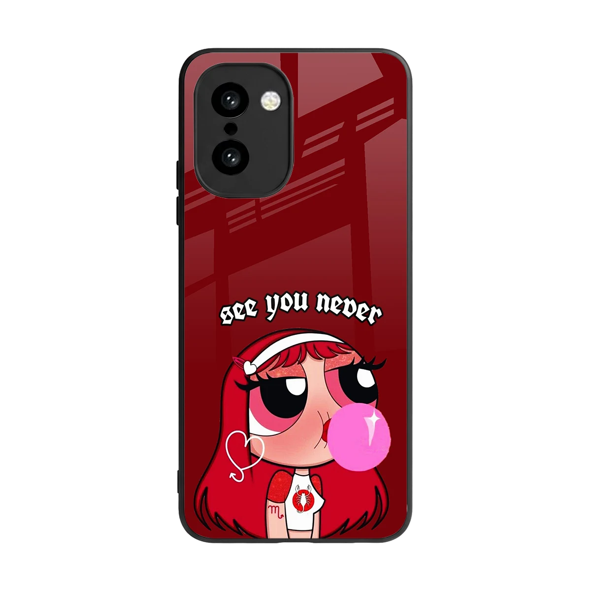See You Never back phone cover | glass case for oneplus 15r
