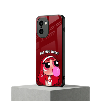 See You Never oneplus 15r mobile cover | shockproof glass phone case