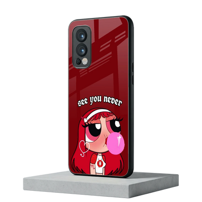 See You Never oneplus nord 2 mobile cover | shockproof glass phone case