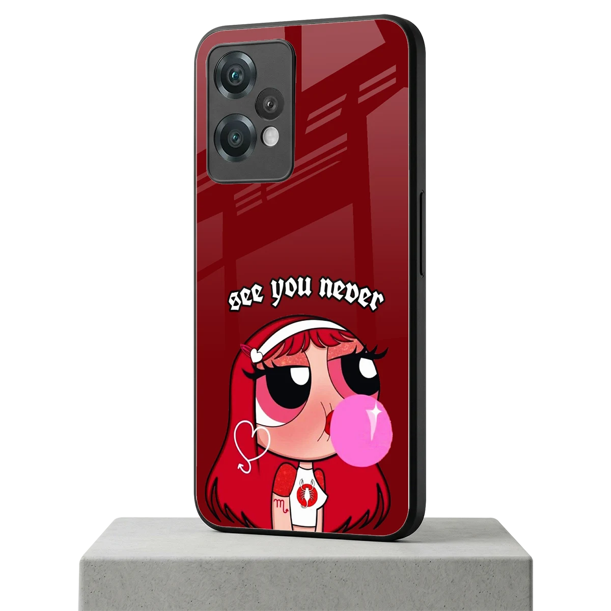 See You Never oneplus nord ce 2 lite mobile cover | shockproof glass phone case