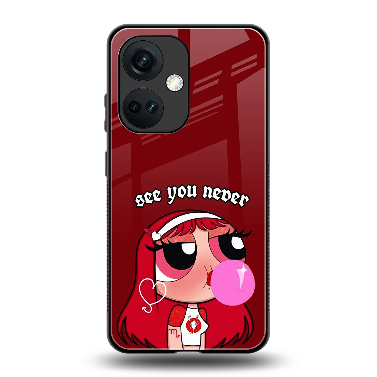 See You Never back phone cover | glass case for oneplus nord ce 3