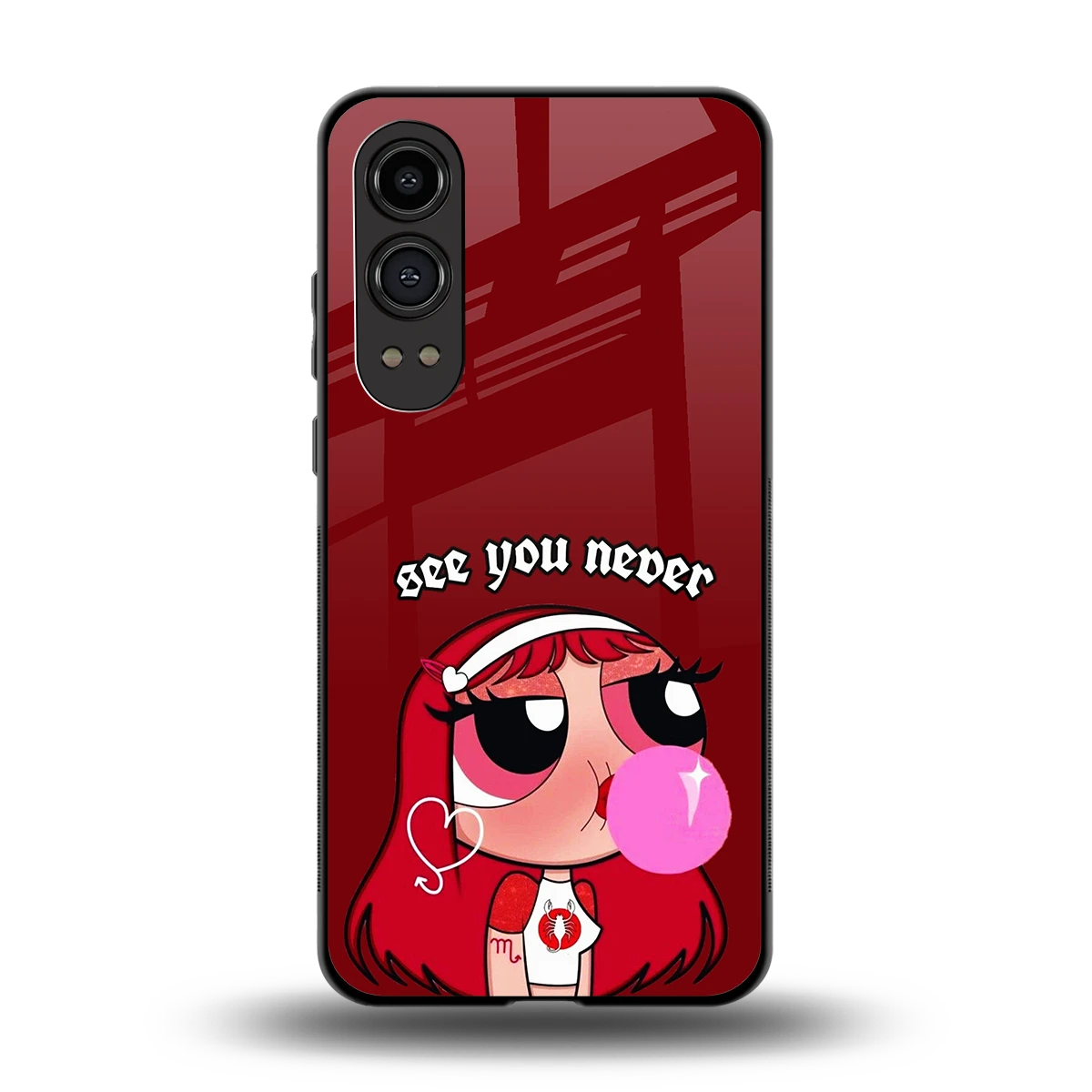 See You Never back phone cover | glass case for oneplus nord ce 4 lite