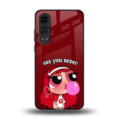 See You Never back phone cover | glass case for oneplus nord ce 4 lite