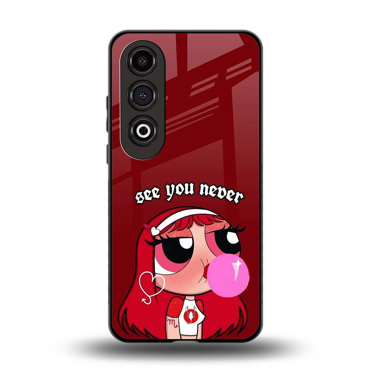 See You Never back phone cover | glass case for oneplus nord ce 4