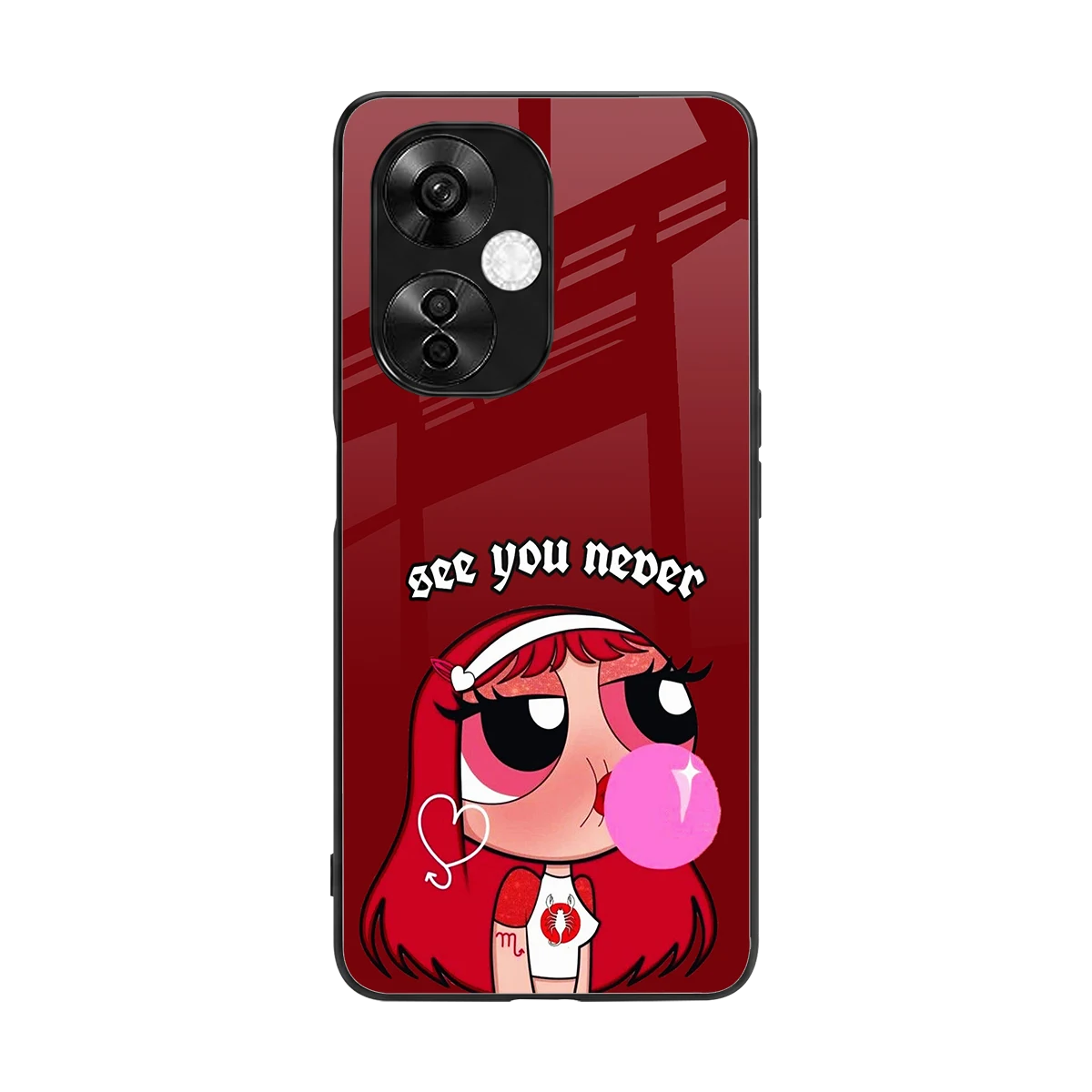 See You Never back phone cover | glass case for oneplus nord ce 3 lite