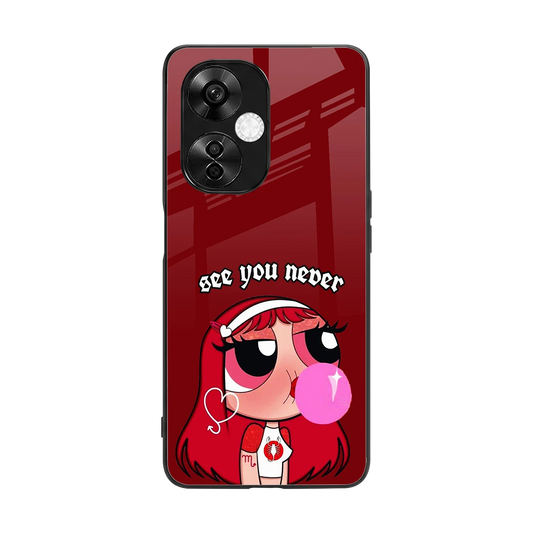 See You Never back phone cover | glass case for oneplus nord ce 3 lite