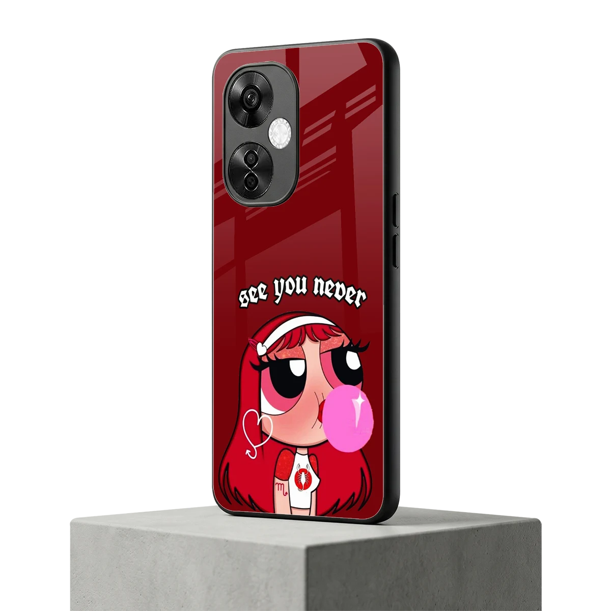 See You Never oneplus nord ce 3 lite mobile cover | shockproof glass phone case