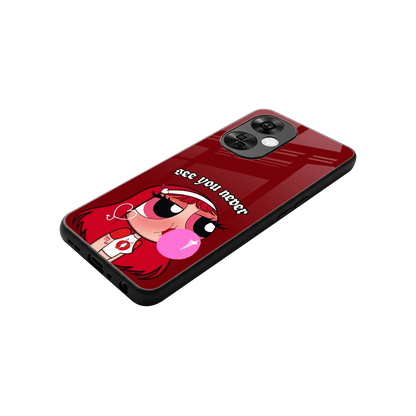 See You Never stylish phone case for oneplus nord ce 3 lite | glossy glass and slim fit