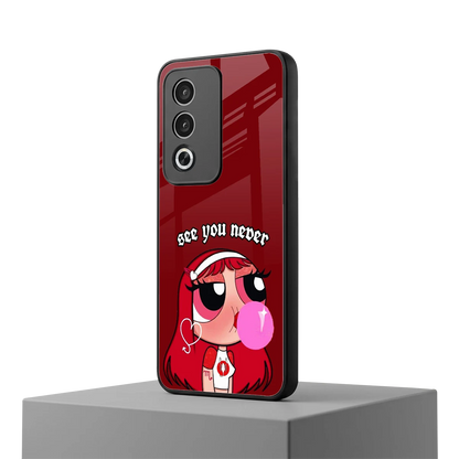 See You Never oppo a3 pro mobile cover | shockproof glass phone case