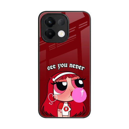 See You Never back phone cover | glass case for oppo k13 5g