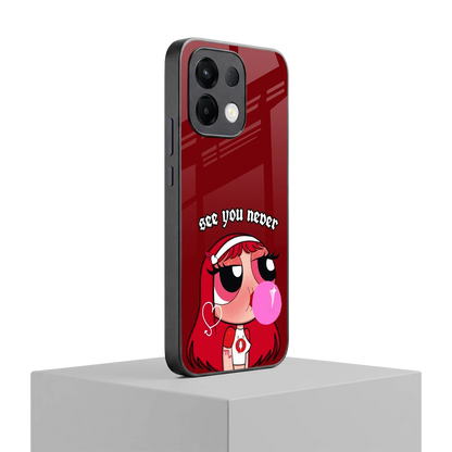 See You Never oppo k13 5g mobile cover | shockproof glass phone case