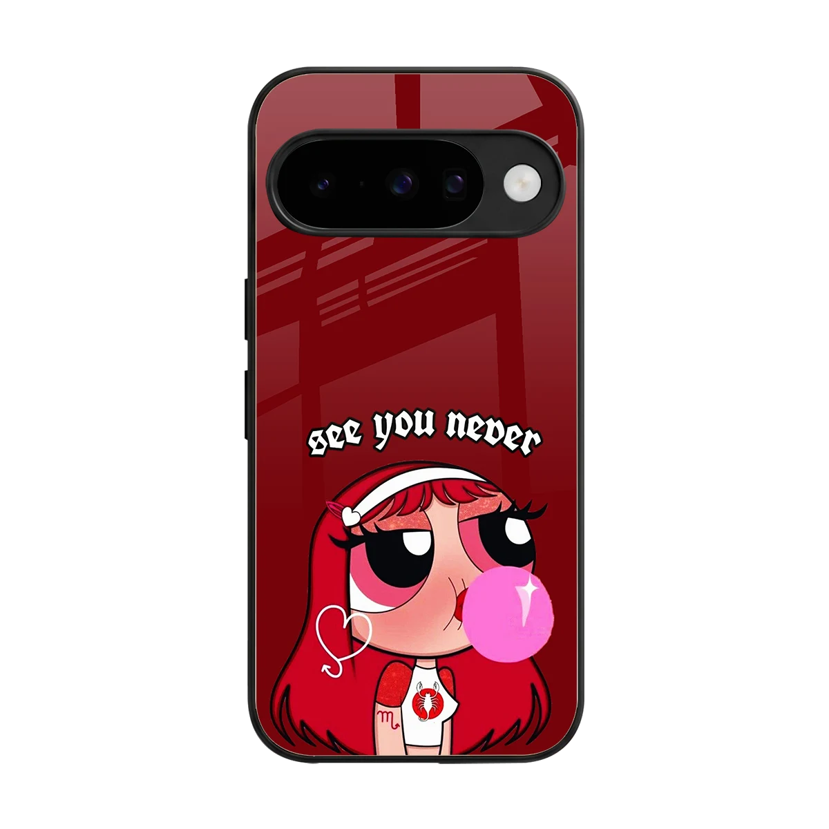 See You Never back phone cover | glass case for google pixel 10