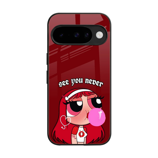 See You Never back phone cover | glass case for google pixel 10