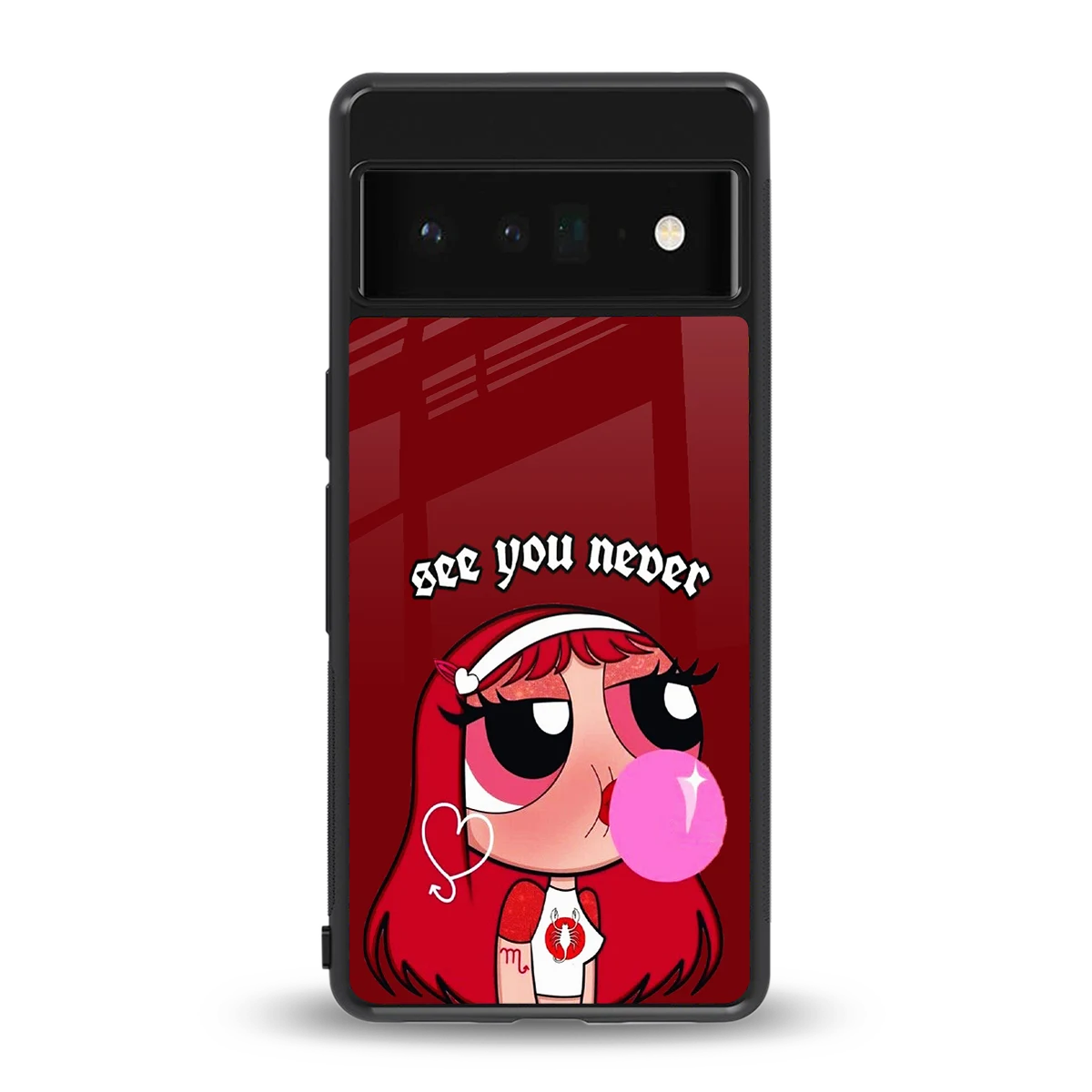 See You Never back phone cover | glass case for google pixel 6 pro