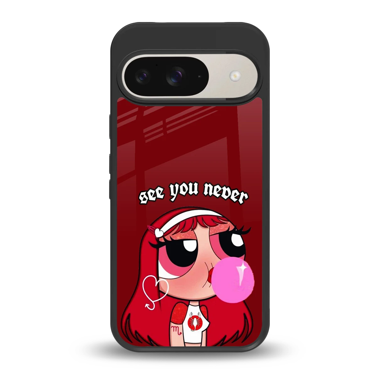 See You Never back phone cover | glass case for google pixel 9