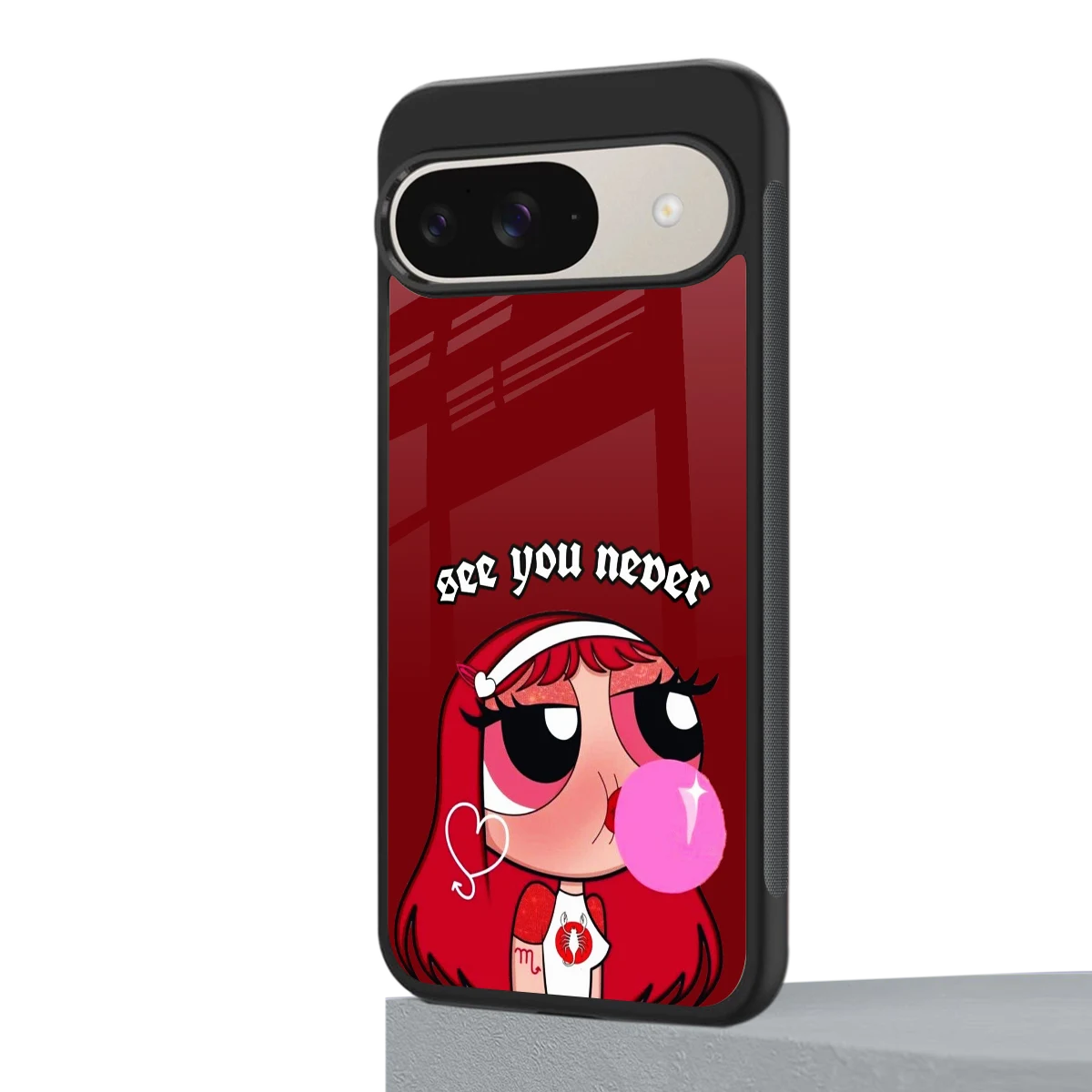 See You Never google pixel 9 mobile cover | shockproof glass phone case